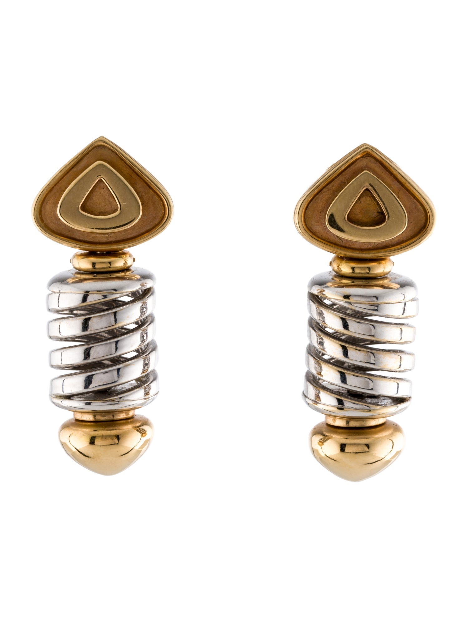 Marina B 18K Drop Earrings