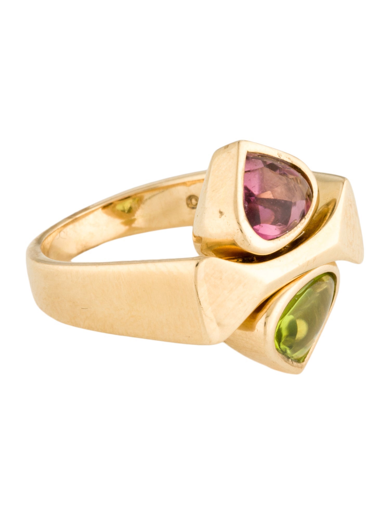 Marina B 18K Multistone Interchangeable Four-In-One Cocktail Ring