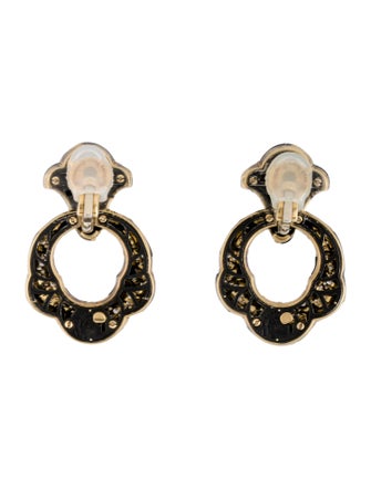 Marina B Diamond Convertible Doorknocker Earrings