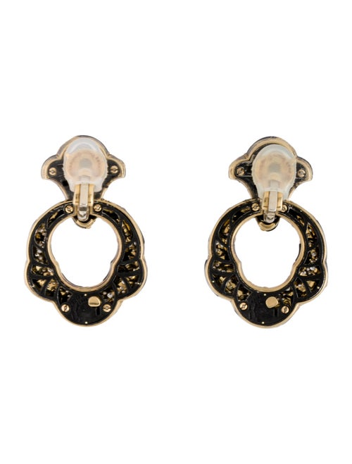 Marina B Diamond Convertible Doorknocker Earrings