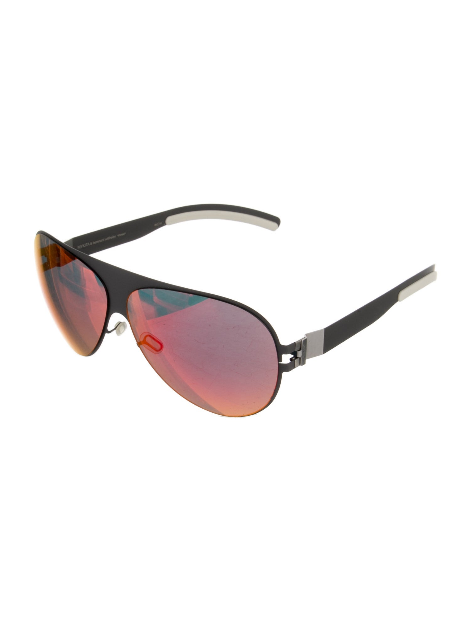 Mykita & Bernhard Willhelm Shield Mirrored Sunglasses