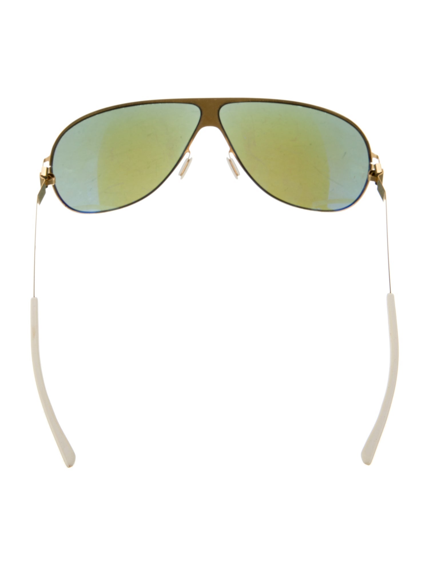 Mykita & Bernhard Willhelm Aviator Mirrored Sunglasses