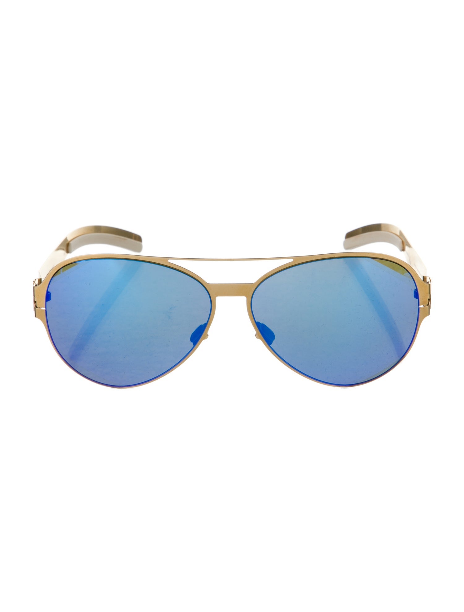 Mykita & Bernhard Willhelm Aviator Mirrored Sunglasses
