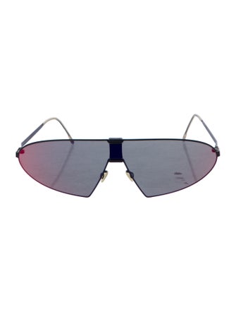 Mykita & Bernhard Willhelm Shield Tinted Sunglasses