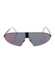 Mykita & Bernhard Willhelm Shield Tinted Sunglasses