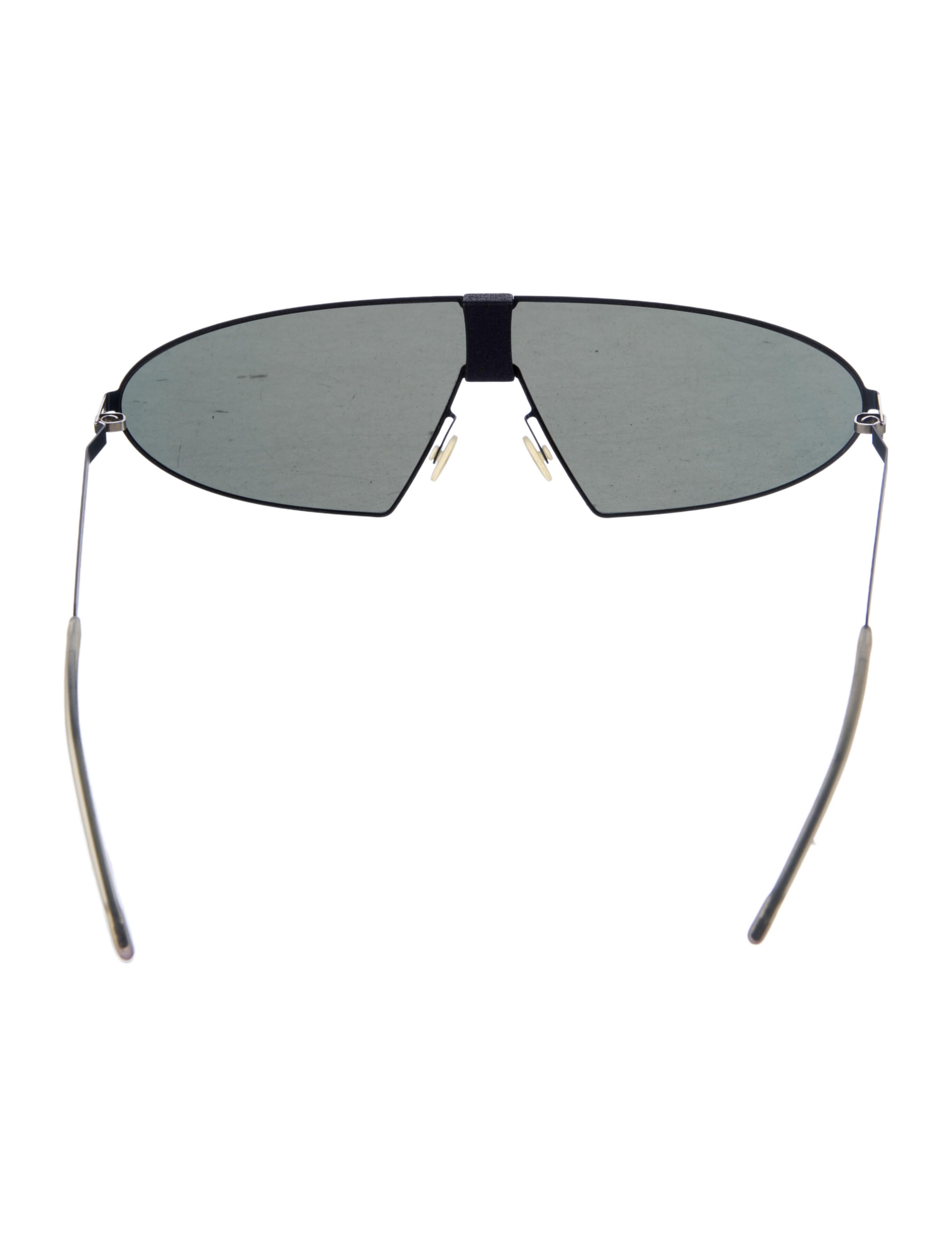 Mykita & Bernhard Willhelm Shield Tinted Sunglasses