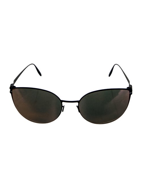 Mykita & Bernhard Willhelm Cat-Eye Mirrored Sunglasses