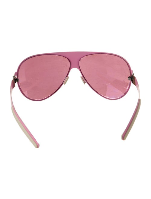 Mykita & Bernhard Willhelm Aviator Mirrored Sunglasses