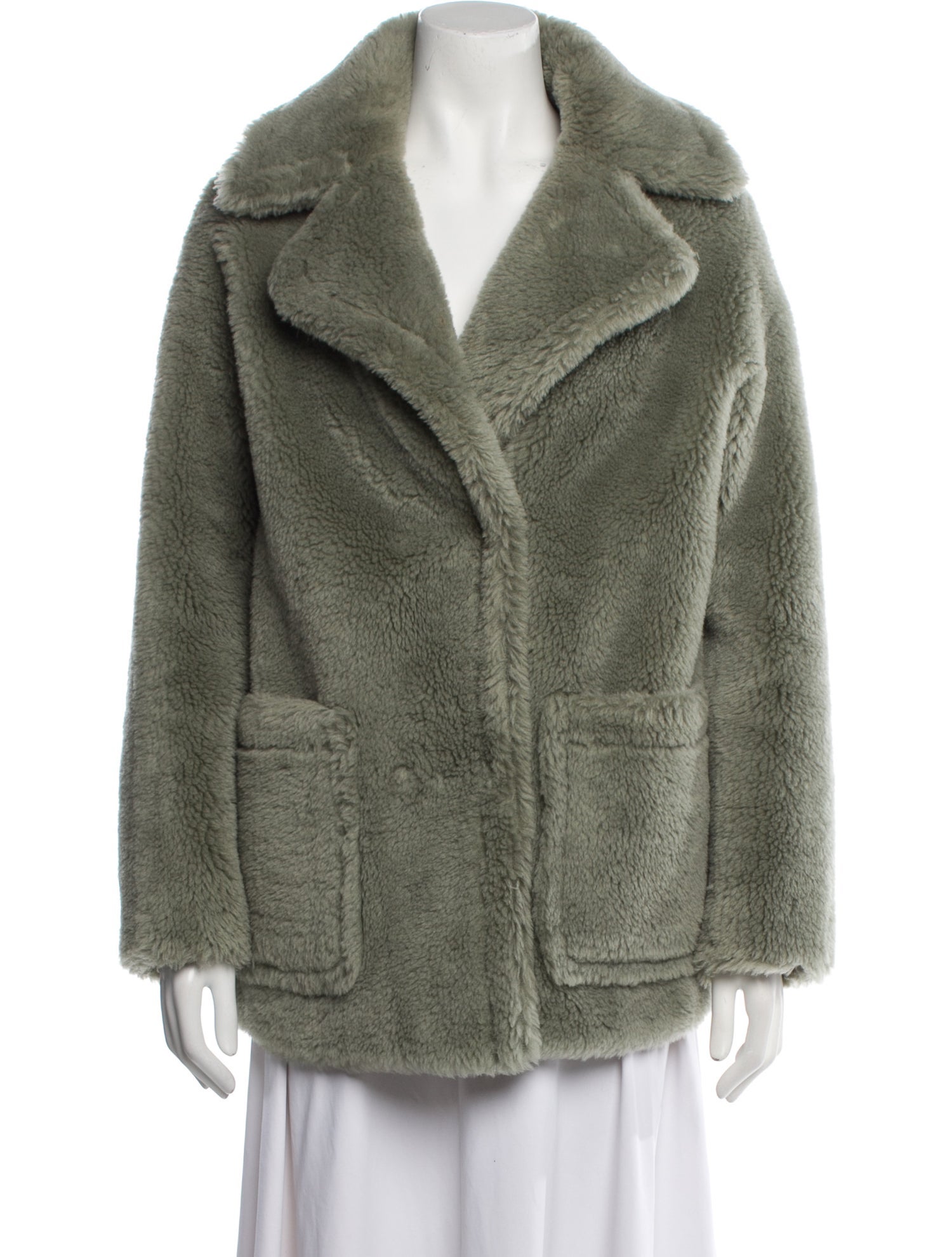 Meteo by Yves Salomon Wool Coat