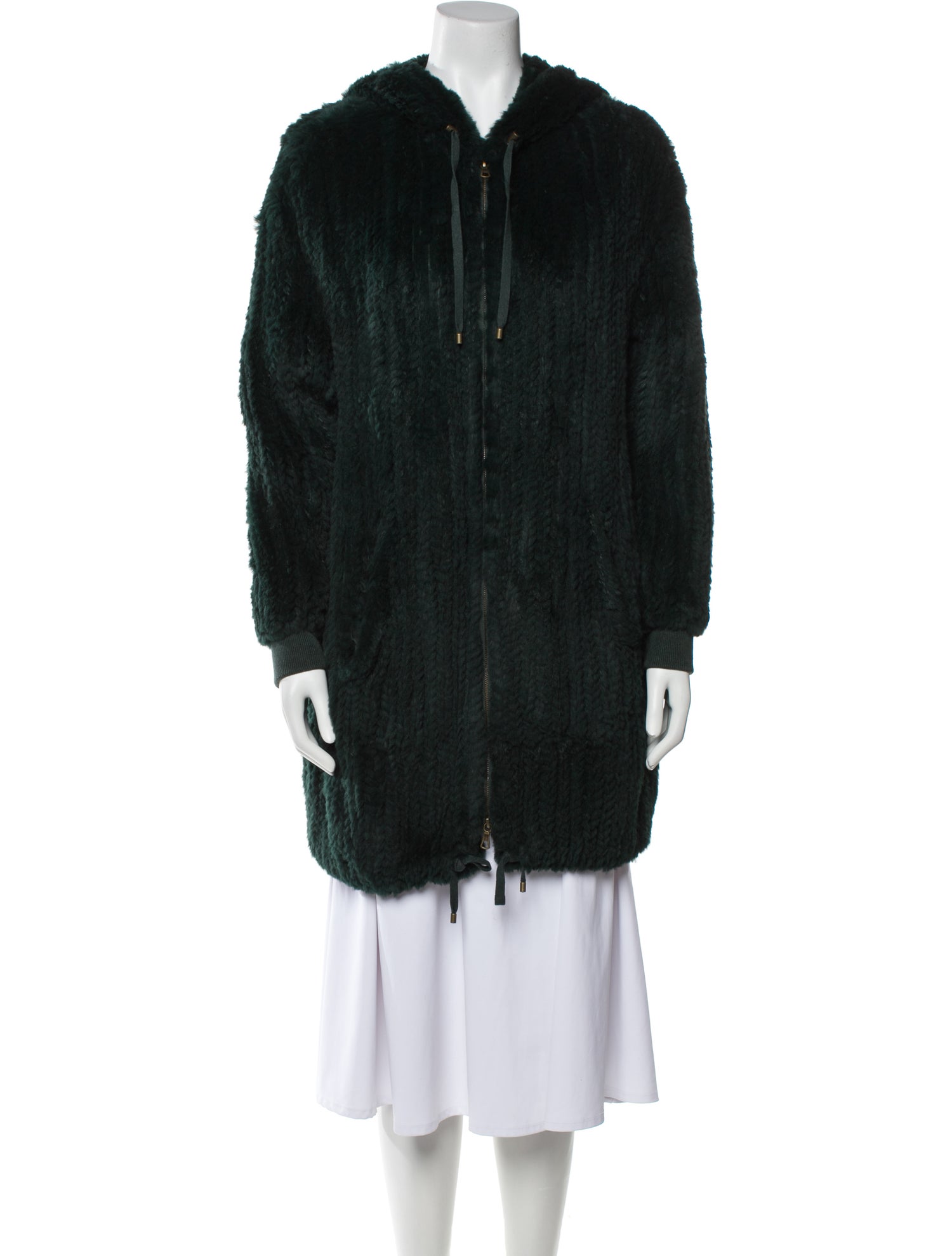 Meteo by Yves Salomon Shearling Fur Coat