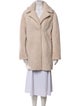 Meteo by Yves Salomon Wool Faux Fur Coat