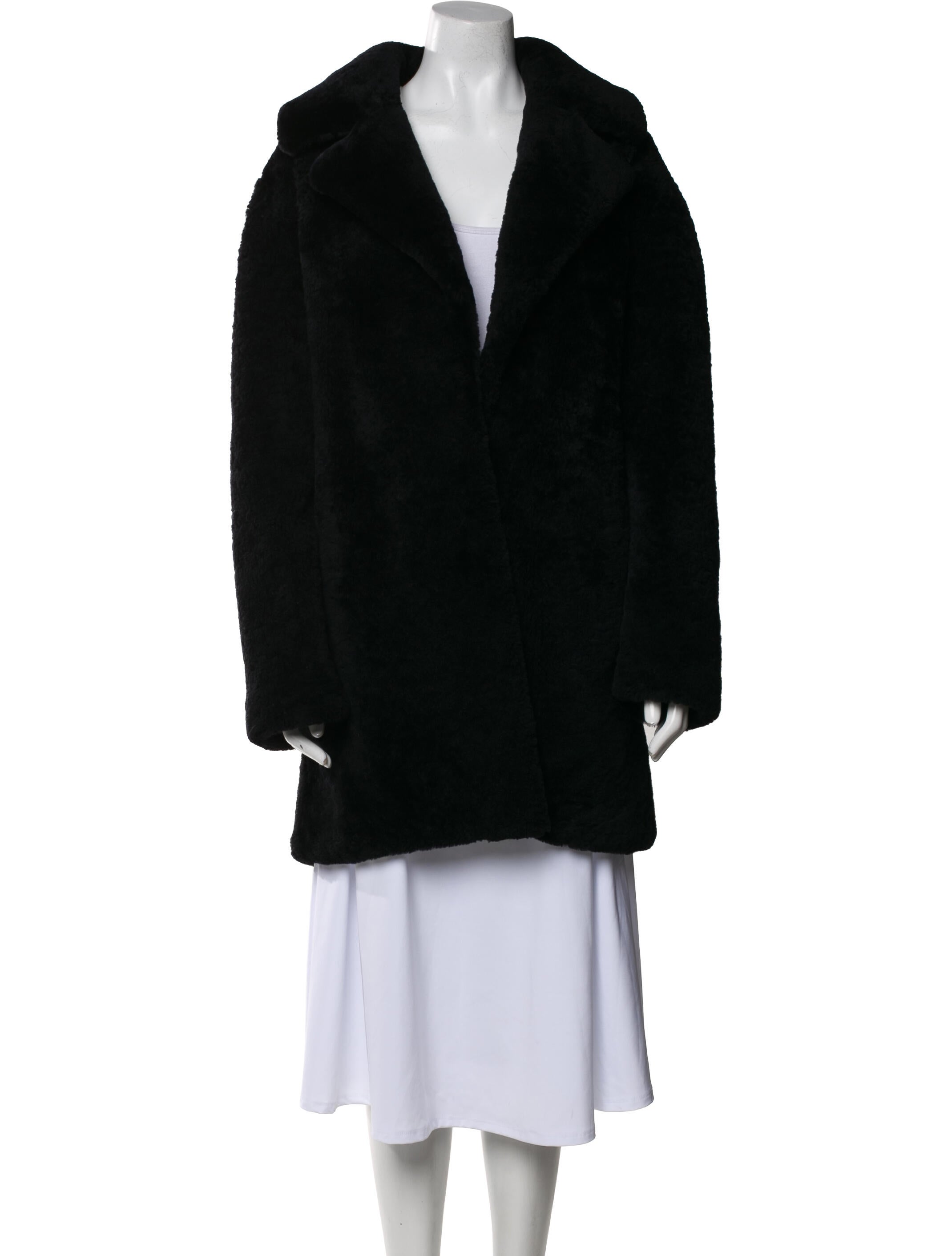 Meteo by Yves Salomon Lamb Fur Faux Fur Jacket w/ Tags