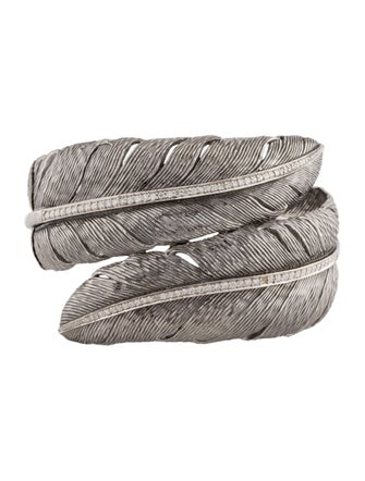 Michael Aram Diamond Feather Cuff