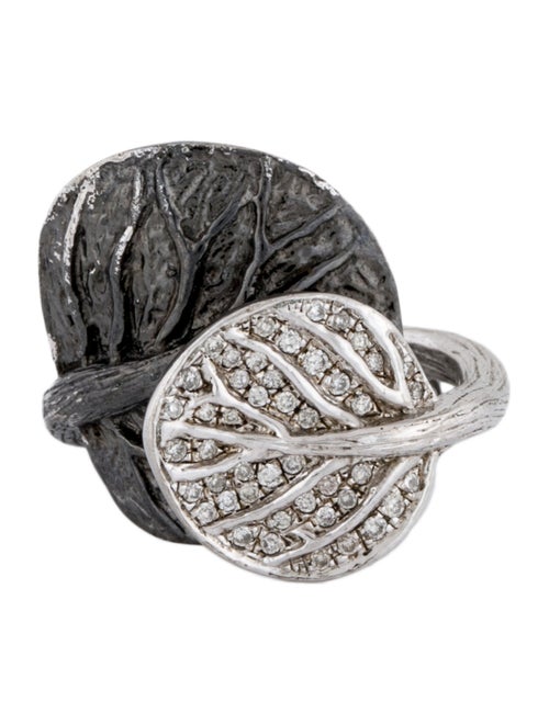Michael Aram Diamond Botanical Leaf Ring