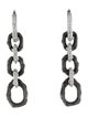 Michael Aram Diamond Enchanted Forest Link Earrings