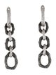 Michael Aram Diamond Enchanted Forest Link Earrings