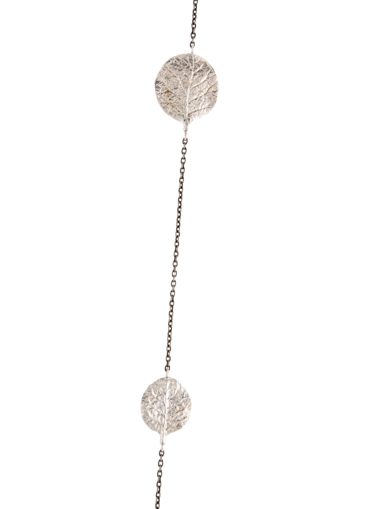 Michael Aram Diamond Botanical Leaf Station Necklace