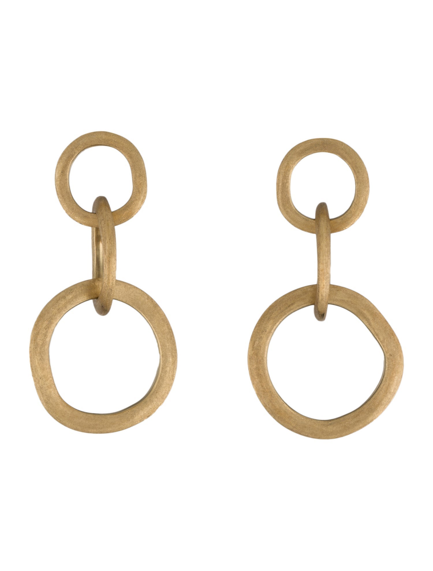 Marco Bicego 18K Link Drop Earrings
