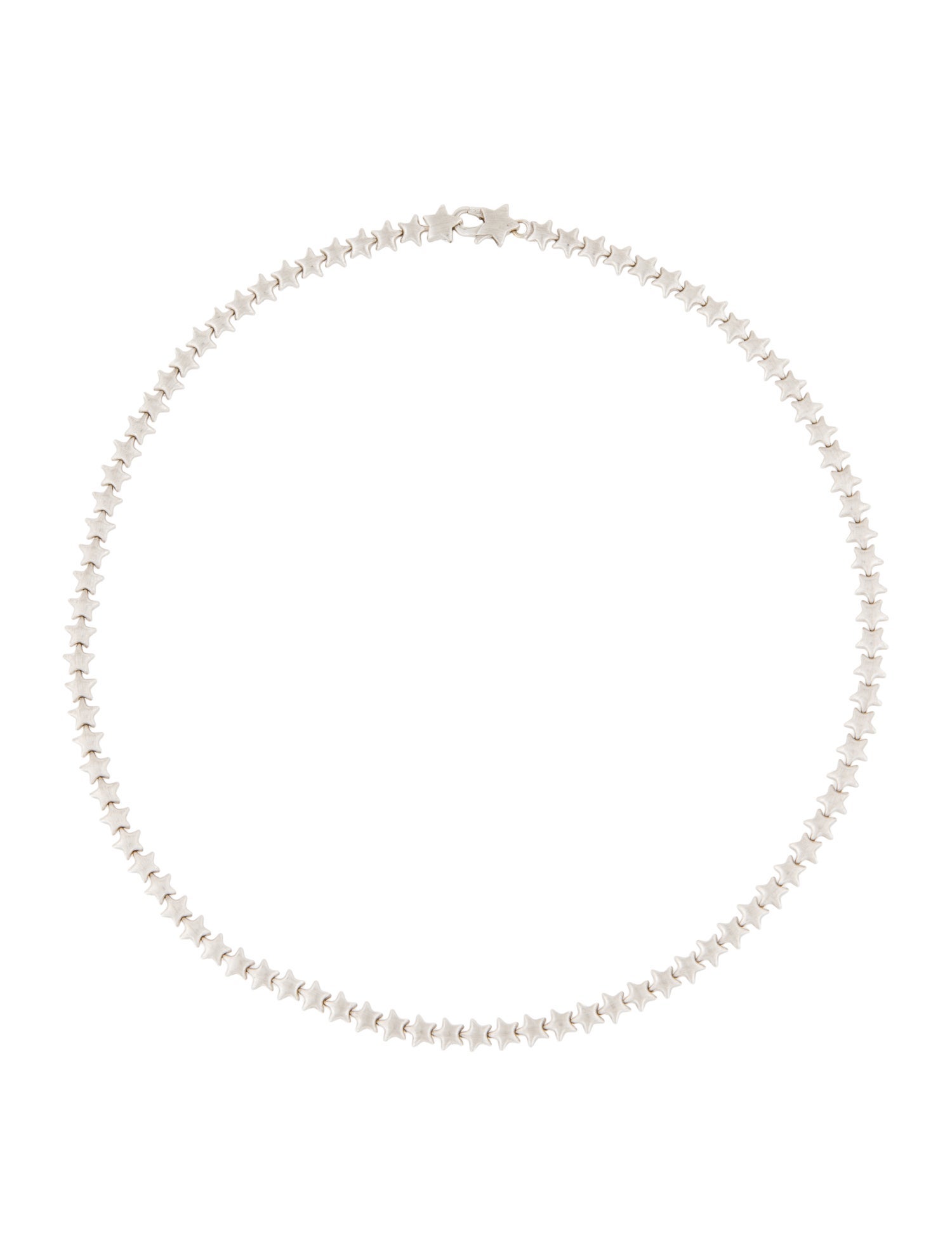 Marco Bicego 18K Brushed Star Bead Strand Necklace