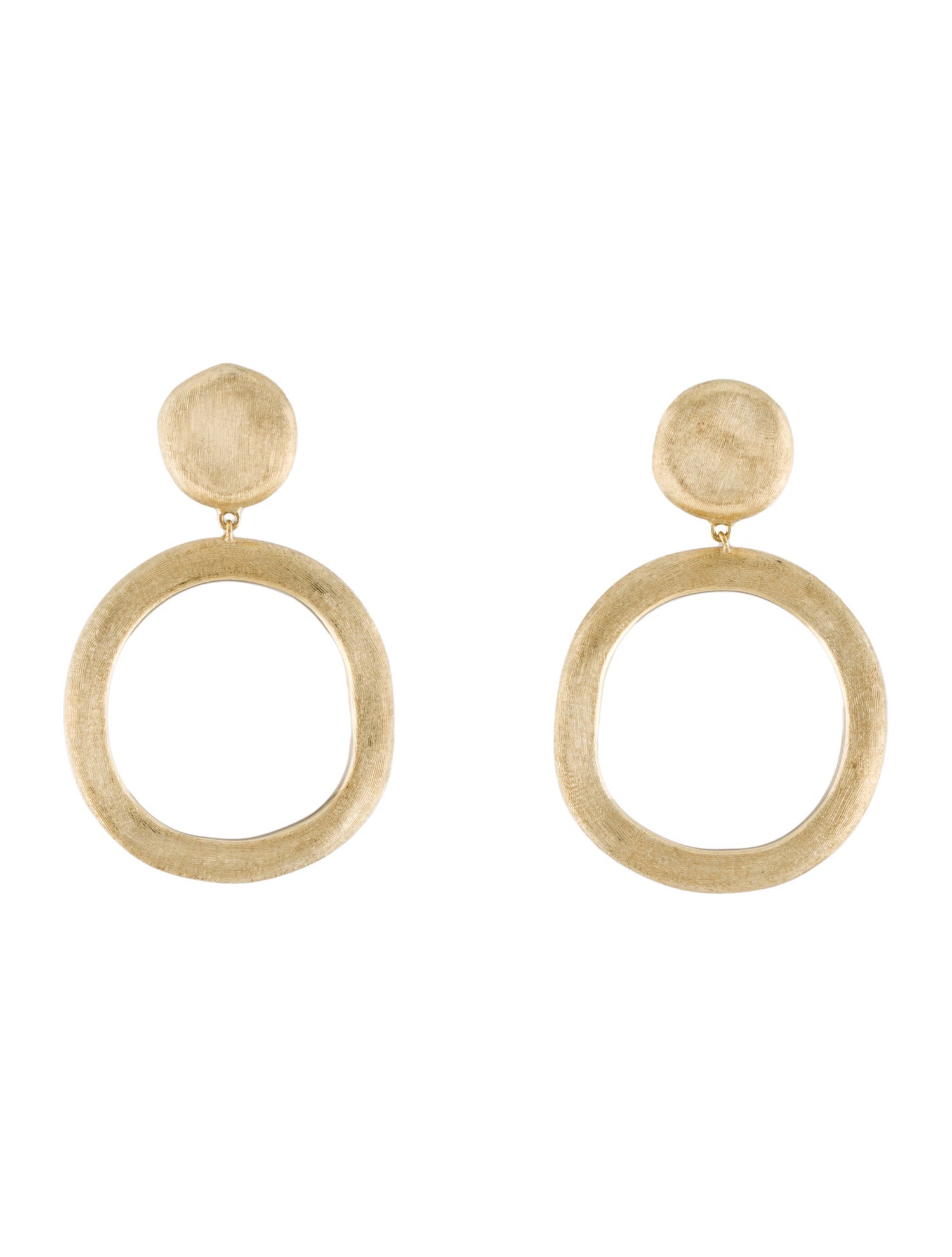 Marco Bicego 18K Jaipur Circle Drop Earrings