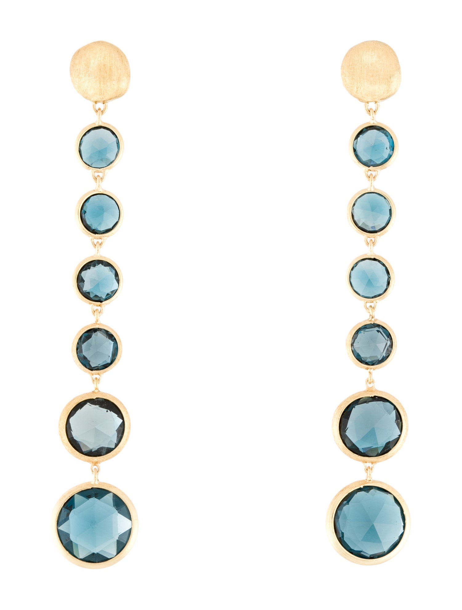 Marco Bicego 18K Topaz Jaipur Drop Earrings