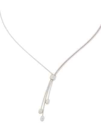 Marco Bicego 18K Diamond Santorini Lavalier Necklace