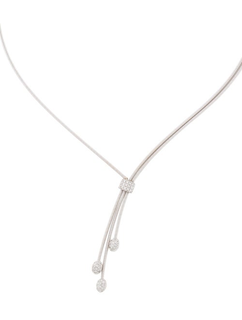 Marco Bicego 18K Diamond Santorini Lavalier Necklace