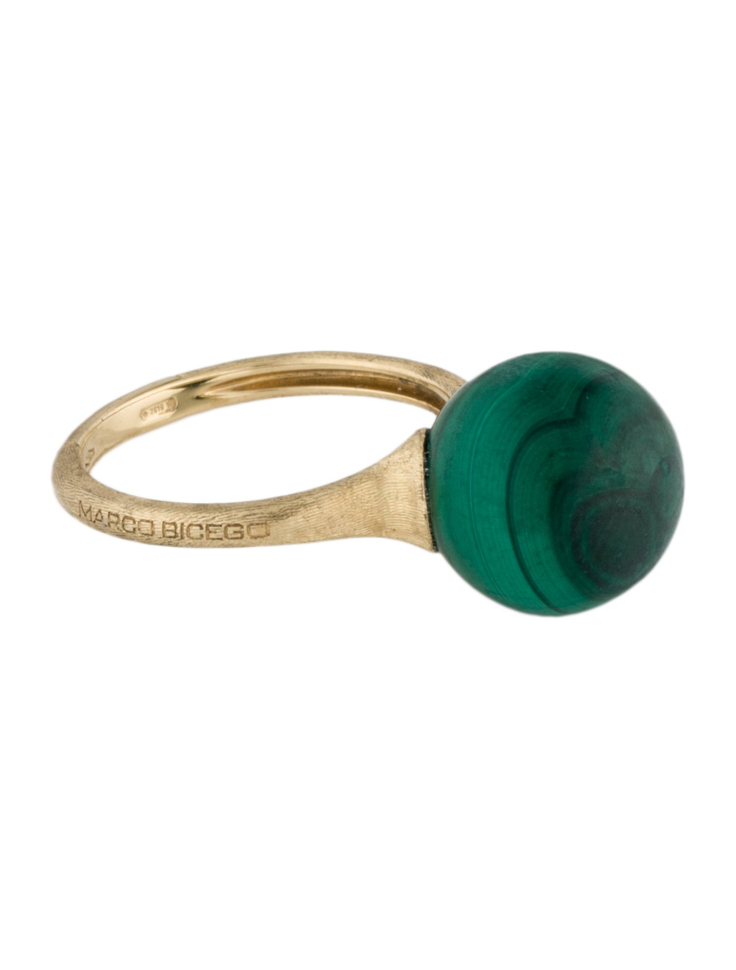 Marco Bicego 18K Malachite Africa Boule Ring
