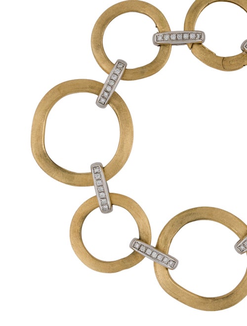 Marco Bicego 18K Diamond Jaipur Mix Link Bracelet