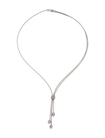 Marco Bicego 18K Diamond Santorini Lavalier Necklace
