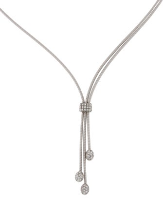 Marco Bicego 18K Diamond Santorini Lavalier Necklace