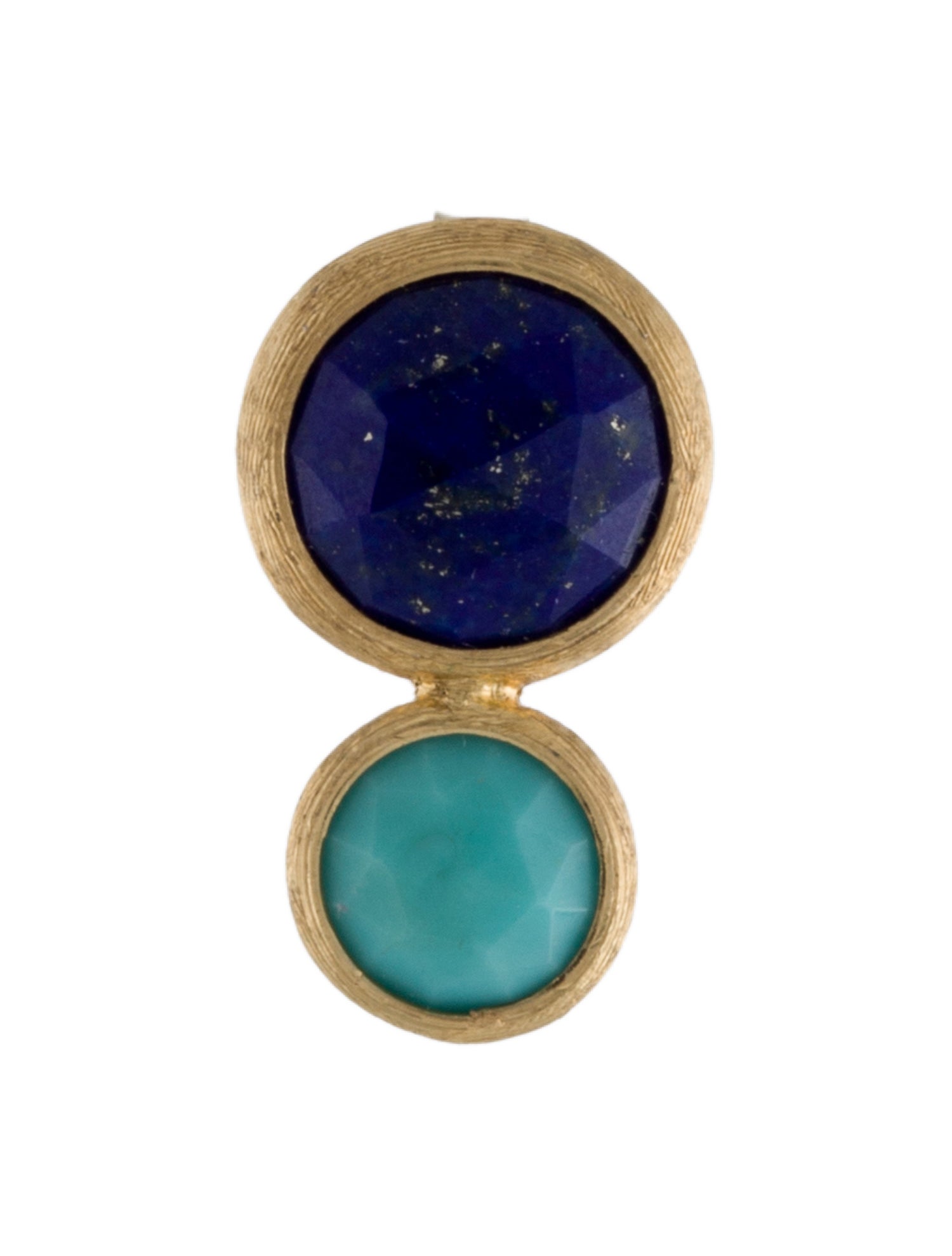 Marco Bicego 18K Lapis & Turquoise Jaipur Stud Earrings