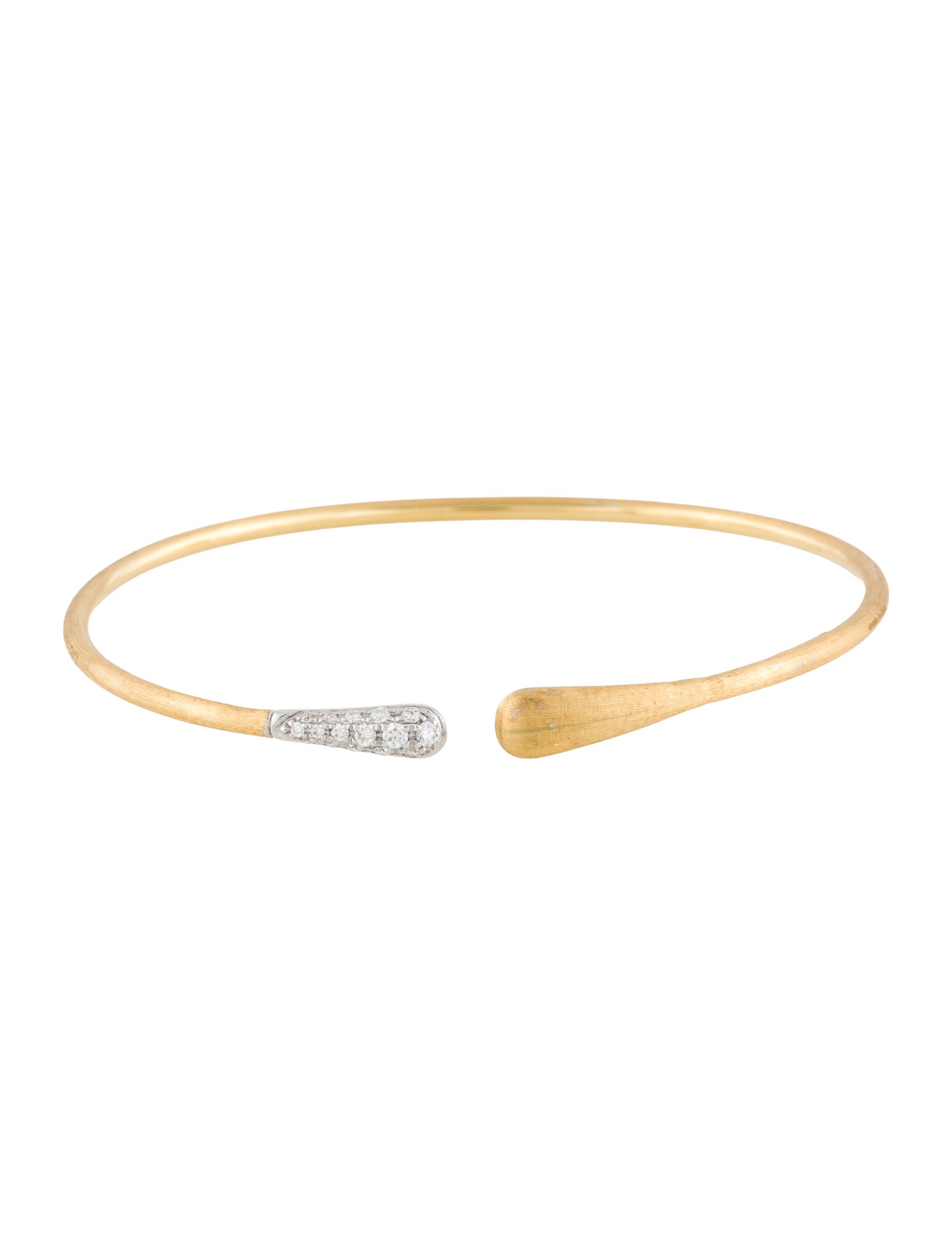 Marco Bicego 18K Diamond Lucia Kissing Cuff