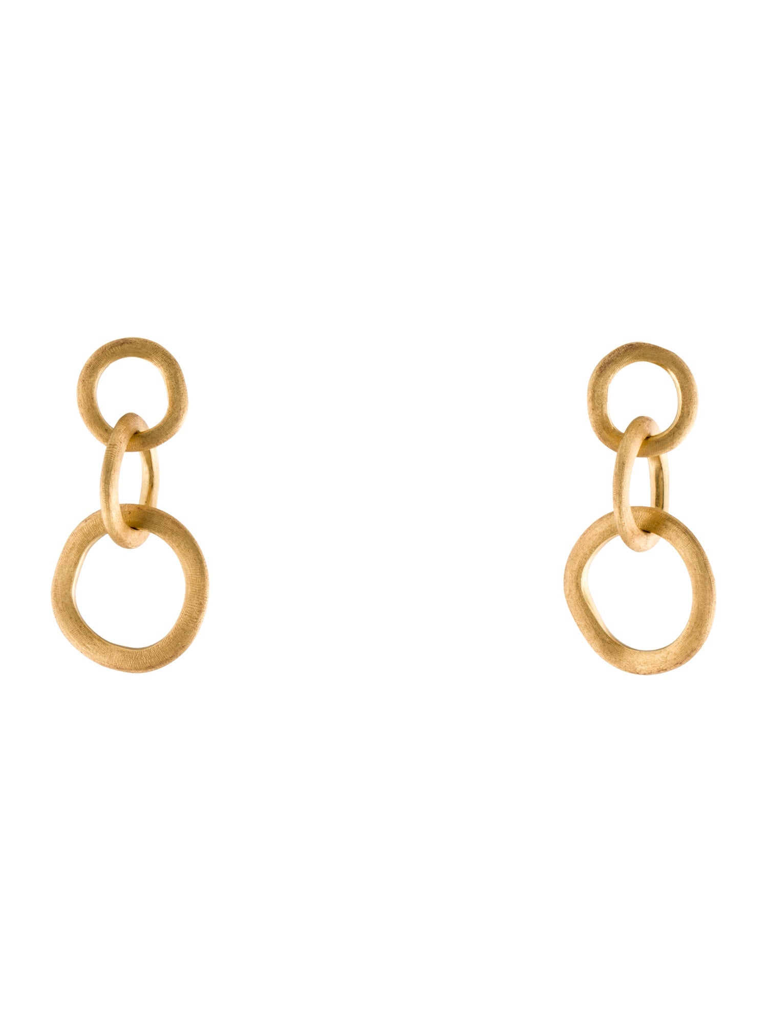 Marco Bicego 18K Yellow Long Link Drop Earrings