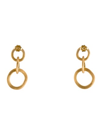 Marco Bicego 18K Yellow Long Link Drop Earrings