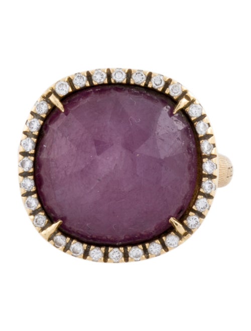 Marco Bicego 18K Ruby & Diamond Jaipur Cocktail Ring