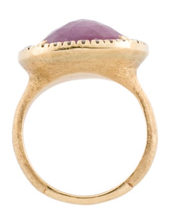 Marco Bicego 18K Ruby & Diamond Jaipur Cocktail Ring