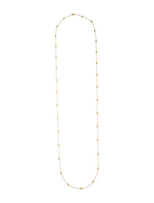 Marco Bicego 18K Siviglia Small Bead Long Station Necklace