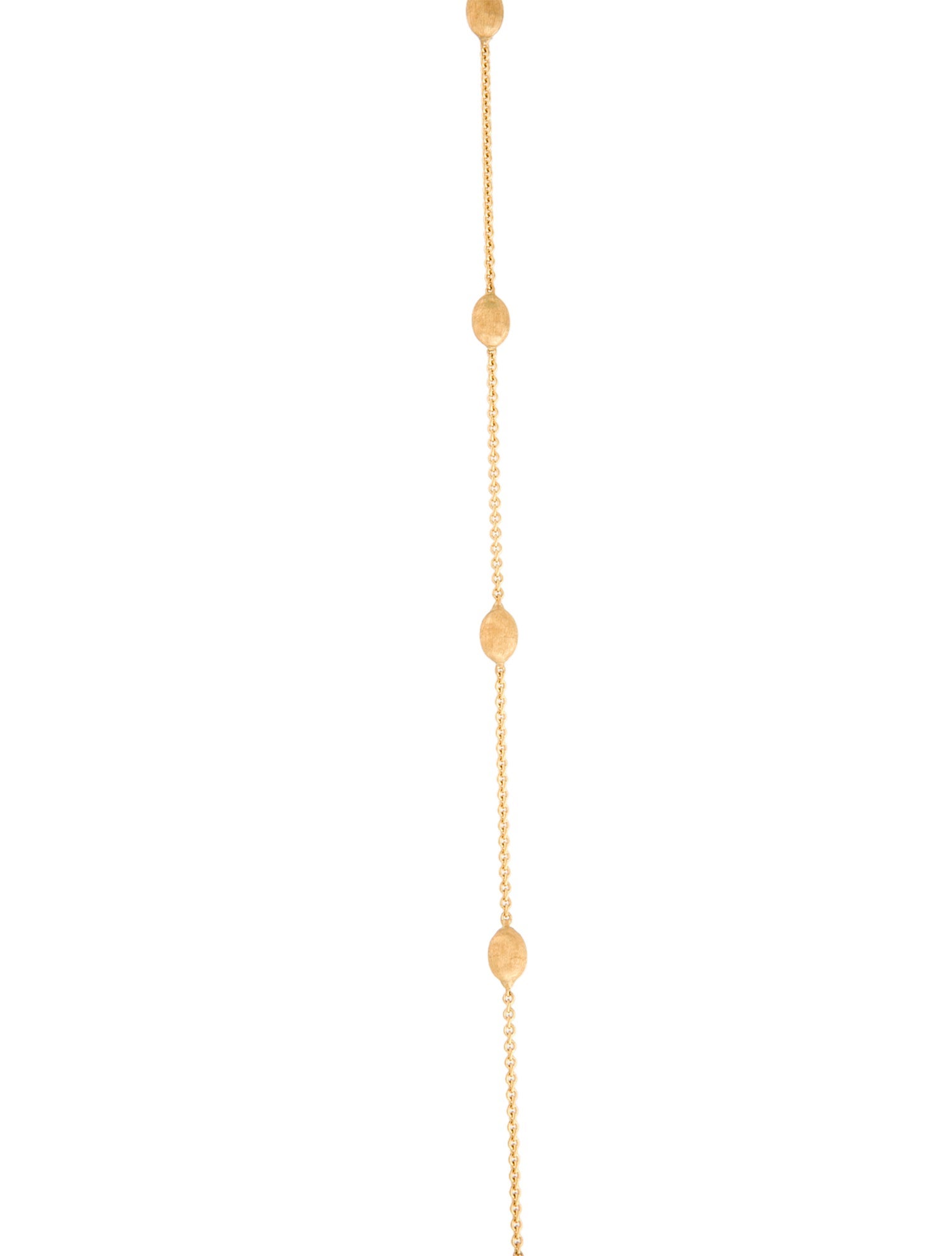Marco Bicego 18K Siviglia Small Bead Long Station Necklace