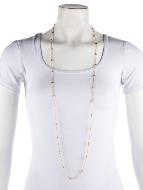 Marco Bicego 18K Siviglia Small Bead Long Station Necklace