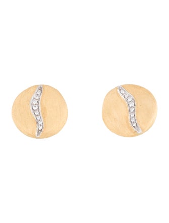 Marco Bicego 18K Diamond Stud Earrings