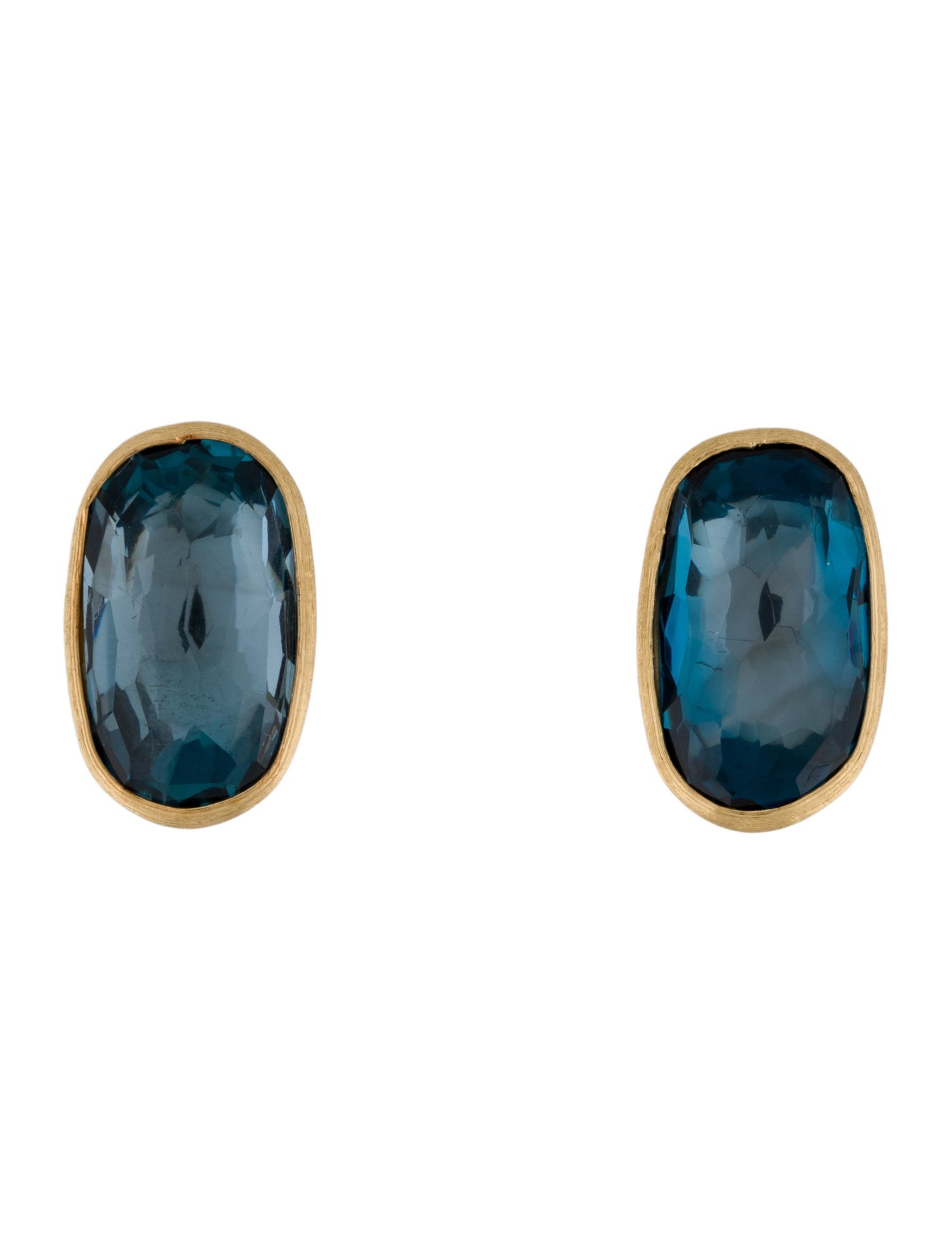 Marco Bicego 18K Topaz Murano Stud Earrings