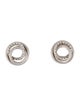 Marco Bicego 18K Diamond Jaipur Link Stud Earrings