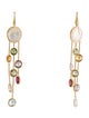 Marco Bicego 18K Mother of Pearl & Multistone Drop Earrings
