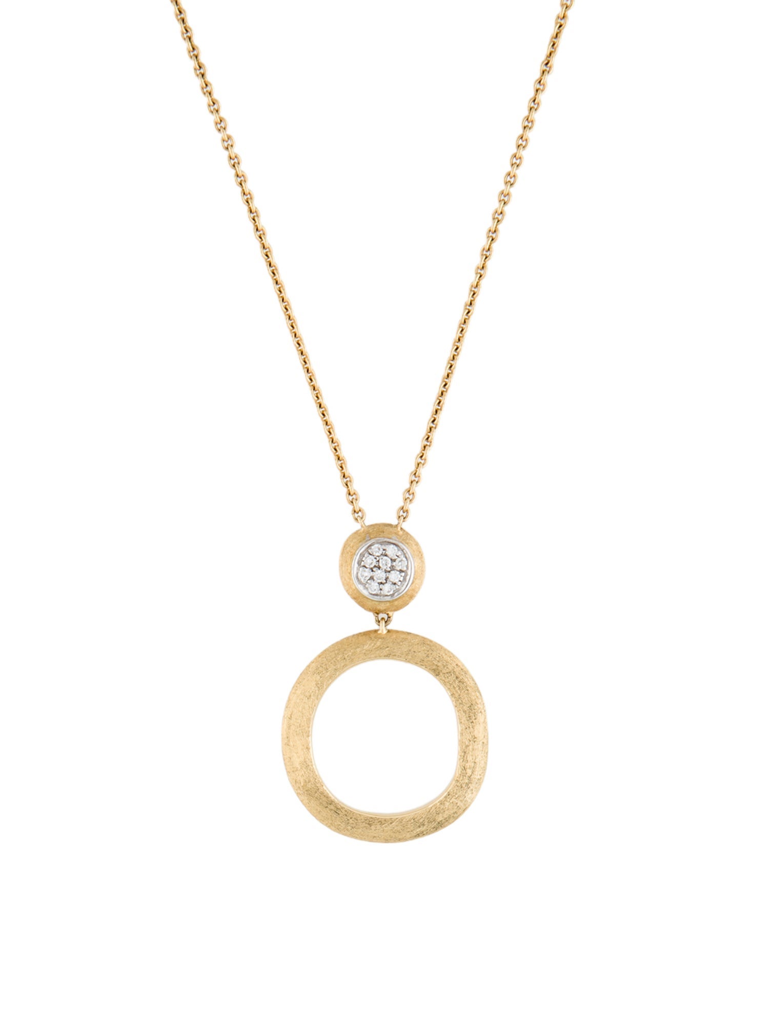 Marco Bicego 18K Diamond Jaipur Pendant Necklace