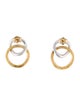 Marco Bicego 18K Diamond Link Drop Earrings