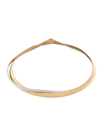Marco Bicego 18K Two-Tone Masai Double Strand Collar Necklace