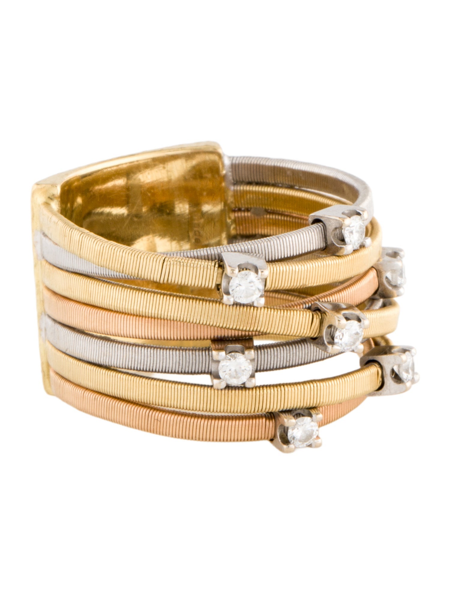 Marco Bicego 18K Diamond Goa Ring