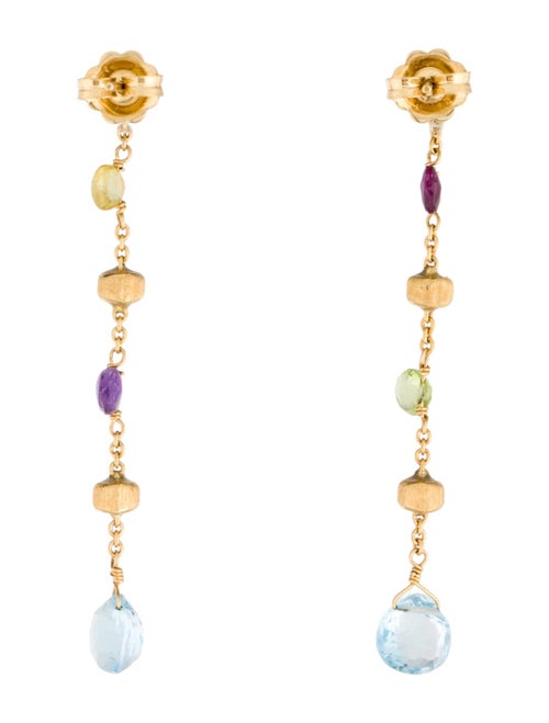 Marco Bicego 18K Multistone Drop Earrings