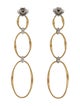 Marco Bicego 18K Diamond Drop Earrings